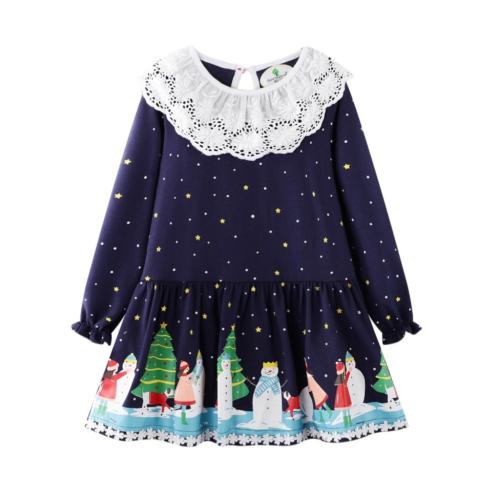 Girl Christmas Winter dress kids sz 2T 3T 4 5 6 7